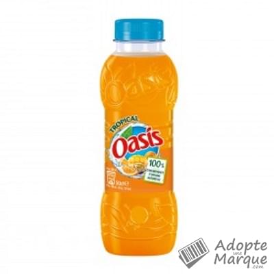 Oasis Boisson rafraîchissante aux fruits - Tropical La bouteille de 50CL