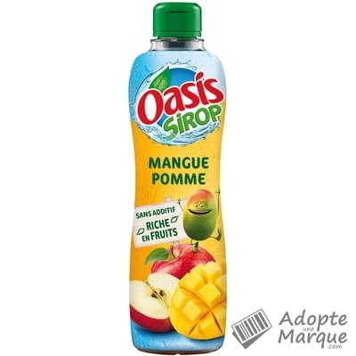 Oasis Sirop Mangue & Pomme La bouteille de 75CL