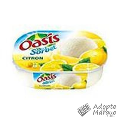 Oasis Sorbet - Citron Le bac de 1L