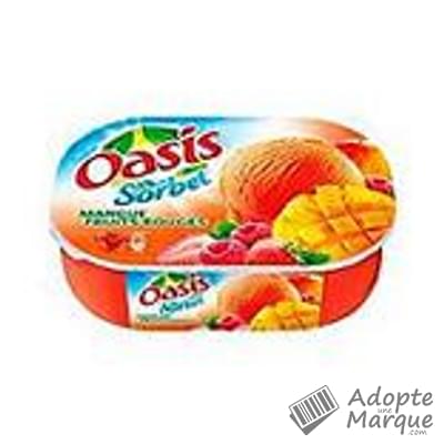 Oasis Sorbet - Mangue & Fruits rouges Le bac de 1L