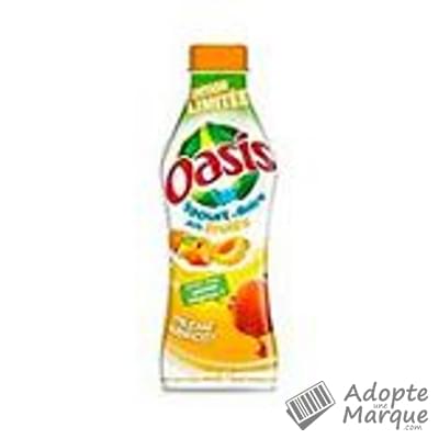 Oasis Yaourt à boire aux fruits - Pêche & Abricot La bouteille de 750G