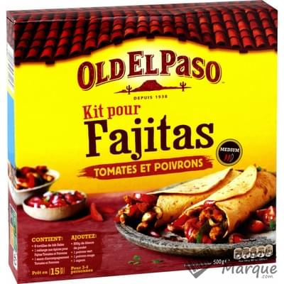 Old El Paso Kit pour Fajitas Tomates & Poivrons La boîte de 500G