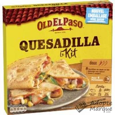 Old El Paso Kit pour Quesadillas au Fromage fondu Doux La boîte de 505G
