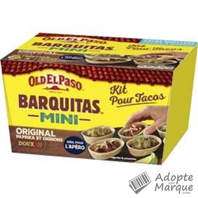 Old El Paso Kit pour Tacos avec Mini Barquitas™ Original La boîte de 334G
