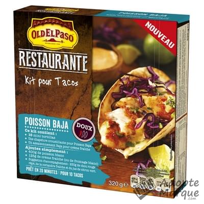 Old El Paso Restaurante - Kit Pour Tacos Poisson Baja La boîte de 320G