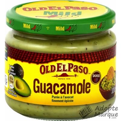 Old El Paso Sauce Apéritive Guacamole Le bocal de 320G