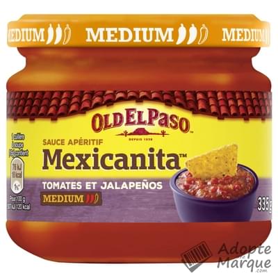 Old El Paso Sauce Apéritive Mexicanita aux Tomates Jalapeno Le bocal de 335G