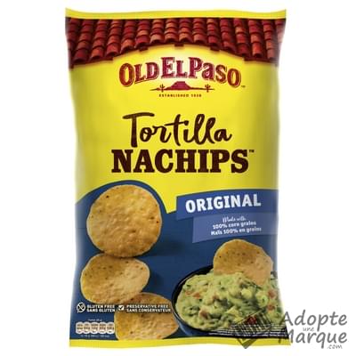 Old El Paso Tortilla Nachips™ Original Le sachet de 185G