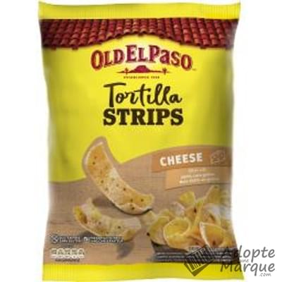 Old El Paso Tortilla Strips Chips Cheese Le sachet de 185G