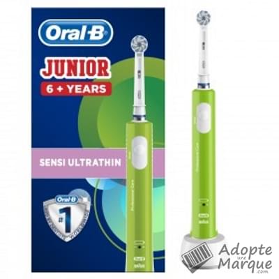 Oral B Brosse à dents électrique Junior (6 ans et +) Sensi Ultrathin La brosse à dents