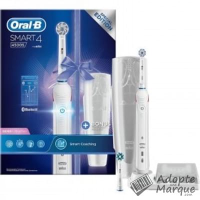 Oral B Brosse à dents électrique Smart 4 4500S Sensi Ultrathin La brosse à dents