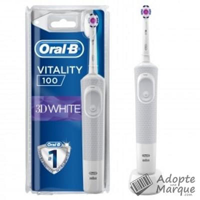 Oral B Brosse à dents électrique Vitality 100 3D White La brosse à dents