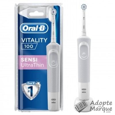 Oral B Brosse à dents électrique Vitality 100 Sensi Ultrathin La brosse à dents