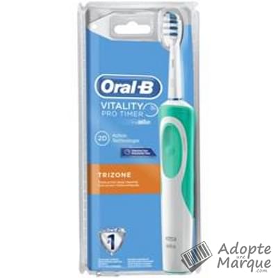 Oral B Brosse à dents électrique Vitality Pro Timer Trizone La brosse à dents