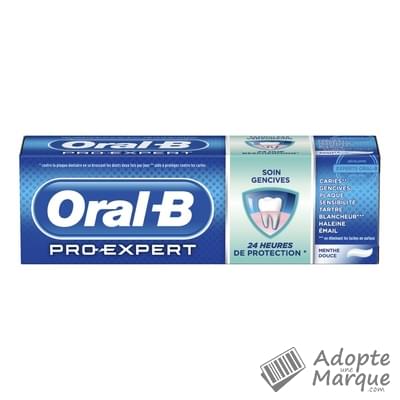 Oral B Dentifrice Pro-Expert Soin Gencives Le tube de 75ML