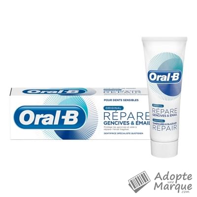 Oral B Dentifrice Répare Gencives & Email Original Le tube de 75ML
