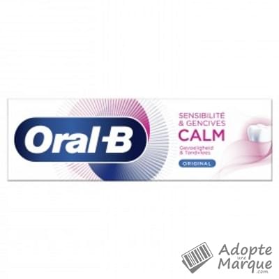 Oral B Dentifrice Sensibilité & Gencives Calm Original Le tube de 75ML