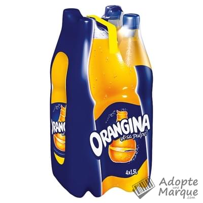 Orangina Boisson gazeuse rafraîchissante aux fruits - Orange "Les 4 bouteilles de 1,5L"