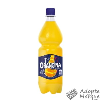 Orangina Boisson gazeuse rafraîchissante aux fruits - Orange La bouteille de 1L