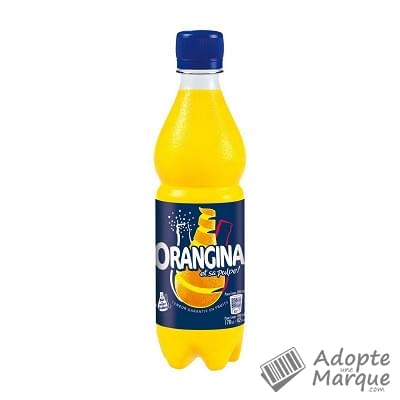 Orangina Boisson gazeuse rafraîchissante aux fruits - Orange La bouteille de 50CL