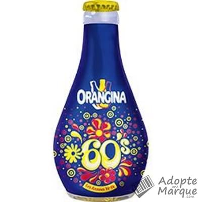 Orangina Boisson gazeuse rafraîchissante aux fruits - Orange La bouteille en verre de 25CL