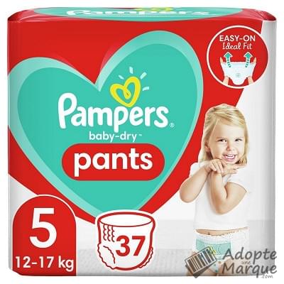 Pampers Baby Dry - Couches-Culottes Taille 5 (12 à 17 kg) Le paquet de 36 couches