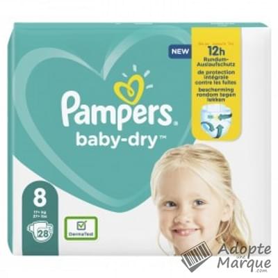 Pampers Baby Dry - Couches-Culottes Taille 7 (+17 kg) Le paquet de 27 couches