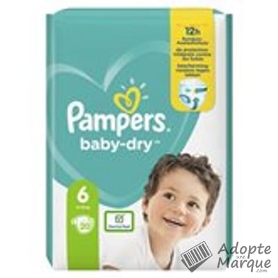 Pampers Baby Dry - Couches Taille 6 (13 à 18 kg) Le paquet de 20 couches