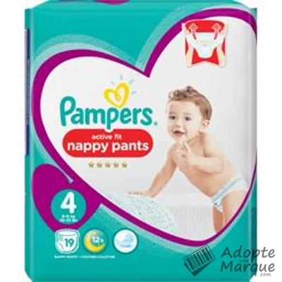 Pampers Premium Protection - Couches-Culottes Taille 4 (9 à 15 kg) Le paquet de 19 couches