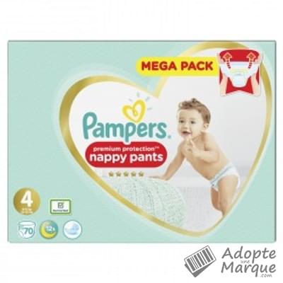 Pampers Premium Protection - Couches-Culottes Taille 4 (9 à 15 kg) Le paquet de 70 couches