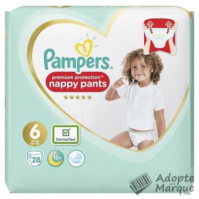Pampers Premium Protection - Couches-Culottes Taille 6 (+15 kg) Le paquet  de 28 couches