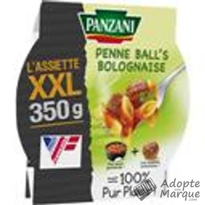 Panzani L'Assiette XXL Penne Balls Bolognaise La barquette de 350G