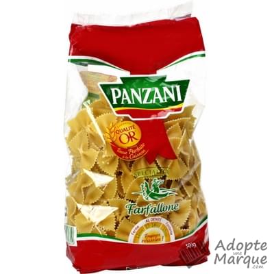 Panzani Pâtes Farfallone Le paquet de 500G
