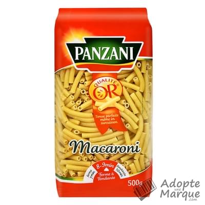 Panzani Pâtes Macaroni Le paquet de 500G
