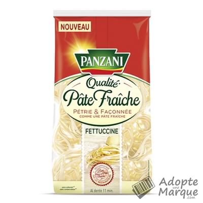 Panzani Pâtes Qualité Pâte Fraîche Fettuccine Le paquet de 400G