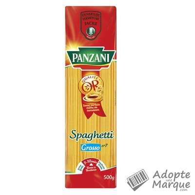 Panzani Pâtes Spaghetti Grosso Le paquet de 500G