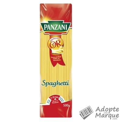 Panzani Pâtes Spaghetti Le paquet de 500G