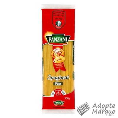 Panzani Pâtes Spaghetti Plat Le paquet de 500G