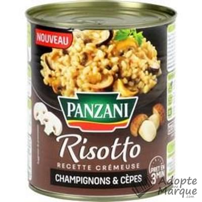 Panzani Risotto Champignons & Cèpes La conserve de 800G