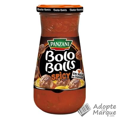 Panzani Sauce Bolo Balls Spicy Le bocal de 400G