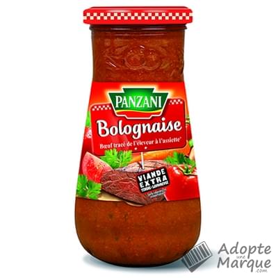 Panzani Sauce Bolognaise Le bocal de 425G