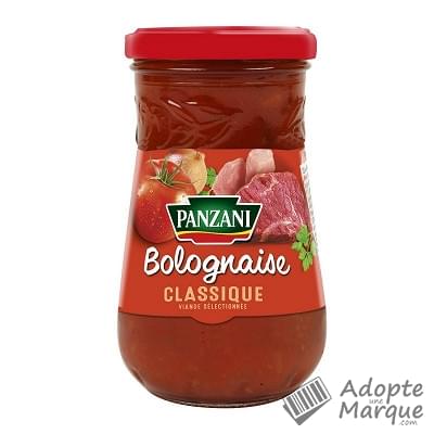 Panzani Sauce Bolognaise Classique Le bocal de 210G