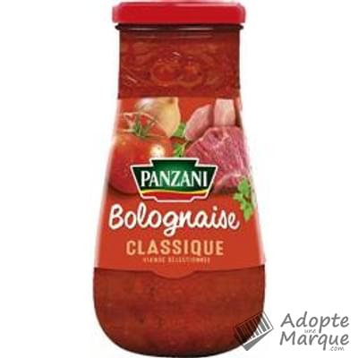 Panzani Sauce Bolognaise Classique Le bocal de 425G