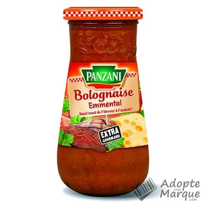 Panzani Sauce Bolognaise à l'Emmental Le bocal de 400G