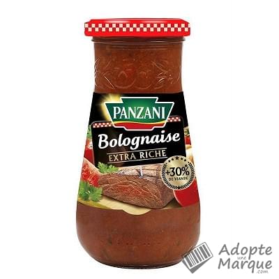 Panzani Sauce Bolognaise Extra Riche Le bocal de 200G