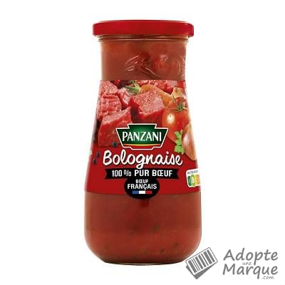 Panzani Sauce Bolognaise Pur Bœuf Le bocal de 400G