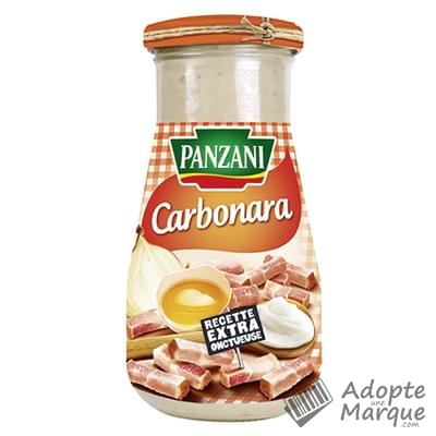 Panzani Sauce Carbonara Le bocal de 370G
