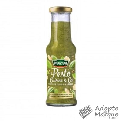 Panzani Sauce Pesto Cuisine & Co Basilic La bouteille de 210G
