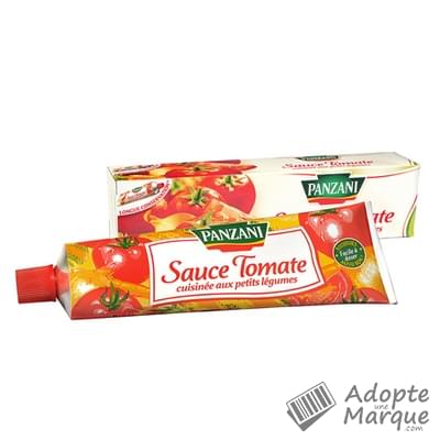 Panzani Sauce Tomate cuisinée aux Petits Légumes Le tube de 180G