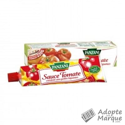 Panzani Sauce Tomate cuisinée aux Petits Légumes Le tube de 220G